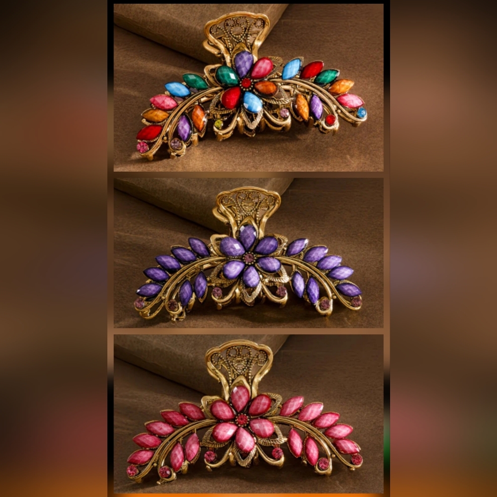 Elegant Metal Hair Clip